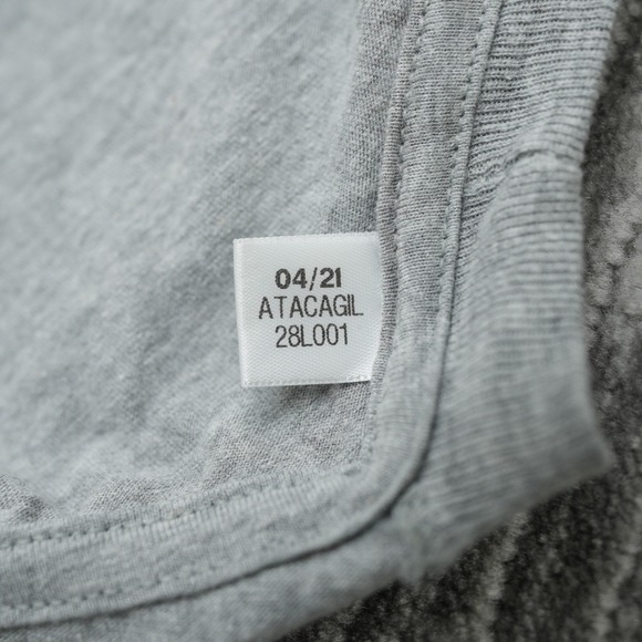 Adidas T Shirt Men's Gray Amplifier Tee Rutgers Crew Neck Short Sleeve XS - Picture 4 of 7